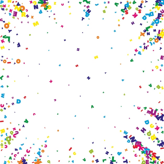 Copertina del quaderno scolastico colorata infantile galleggiante