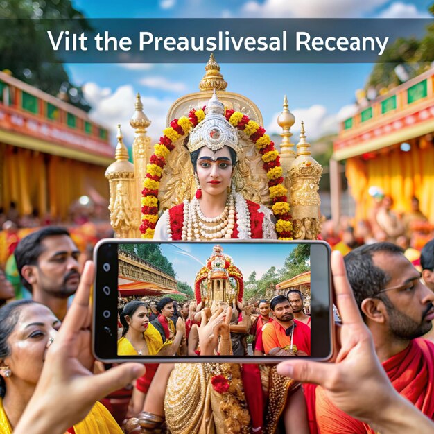 copertura multimediale del festival tradizionale del rath yatra