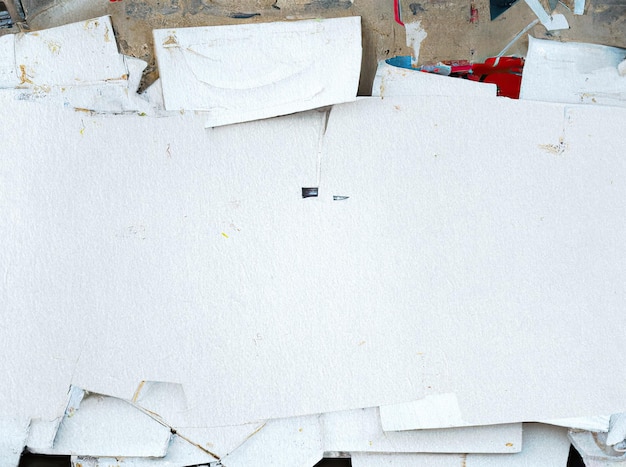 Copi il manifesto della carta dello spazio su una struttura o su una priorità bassa del posto in bianco della parete