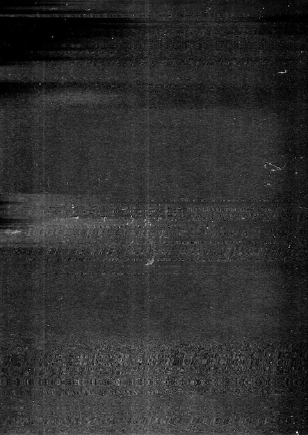 Copia di carta realistica Scansione di consistenza Fotocopia Grunge Rough Black Distressed Film Noise Grain