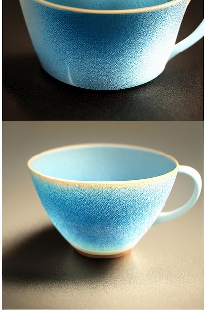 Coppa di vetro tazza di caffè tazza di tè tazza di carta da parati sfondo illustrazione promozione del prodotto pubblicità