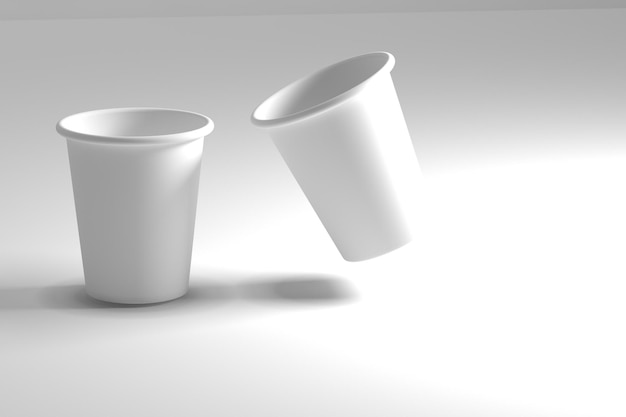 Coppe da caffè di carta