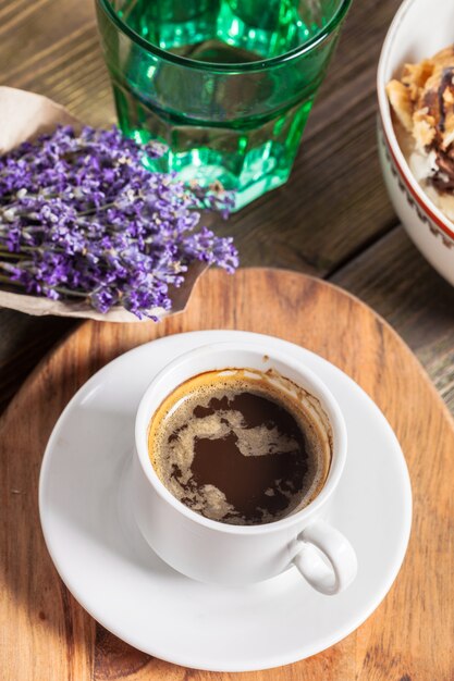 Cornetti e caffè a colazione