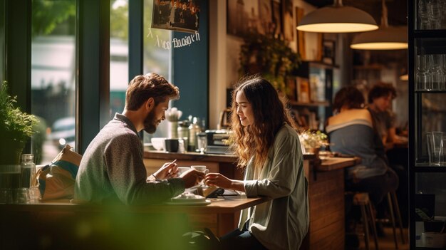 Cornice cinematografica Una giornata normale al bar