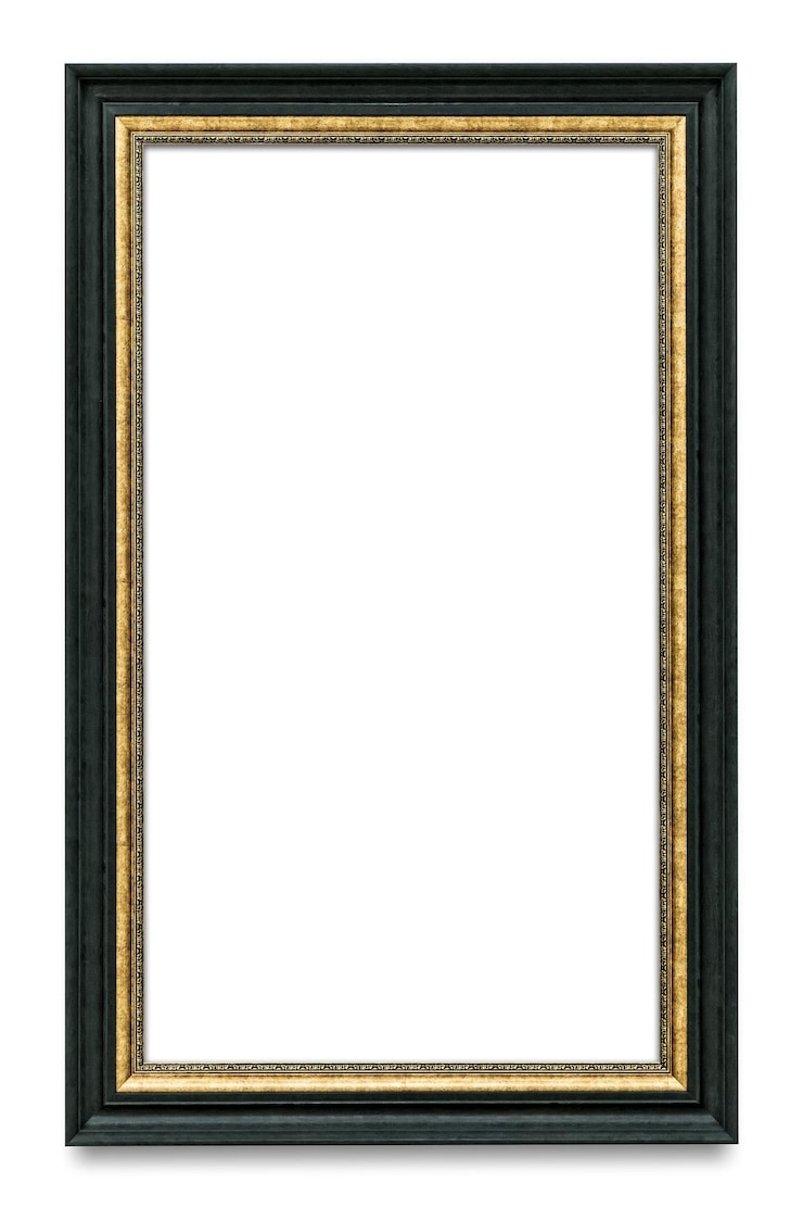 Foto cornice d'oro trasparente png