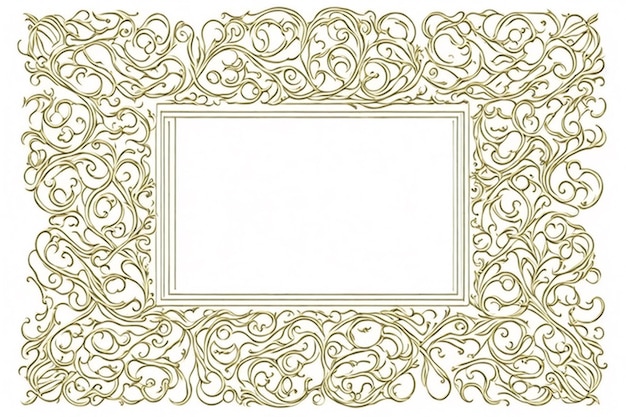 cornice decorativa ornamentale classica di vettore