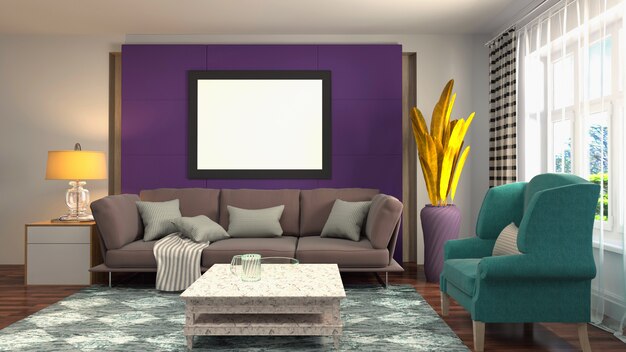 Cornice del poster illustrativo sullo sfondo interno