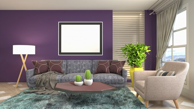 Cornice del poster illustrativo sullo sfondo interno