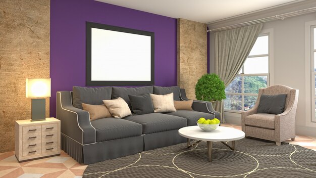 Cornice del poster illustrativo sullo sfondo interno