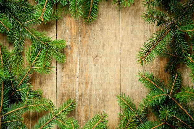 Cornice dell&#39;albero di abete di Natale