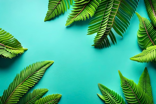 cornice di congedo tropicale