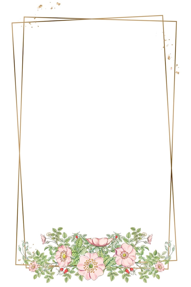 Foto cornice di fiori di rosa selvatica vintage elemento di design png trasparente