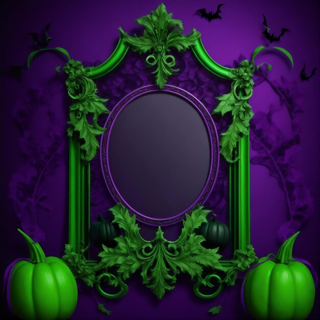 cornice di halloween ia