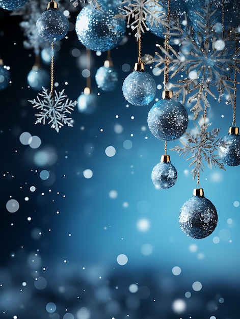 Cornice di palline d'argento scintillanti, ghiaccioli di cristallo e idee concettuali per decorazioni natalizie Shimme