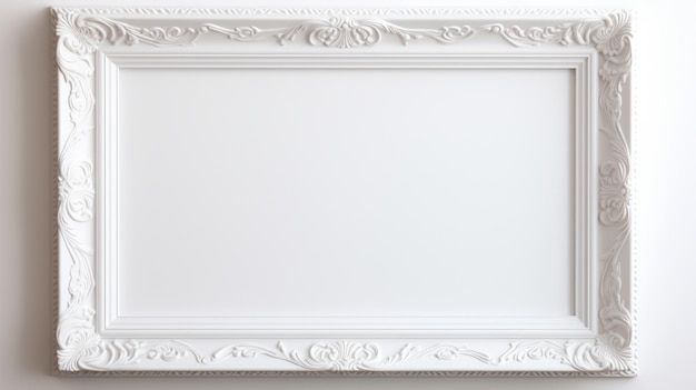 Cornice fotografica elegante per la progettazione e la pubblicità Modello di cornice fotografica campione di cornice fotografica