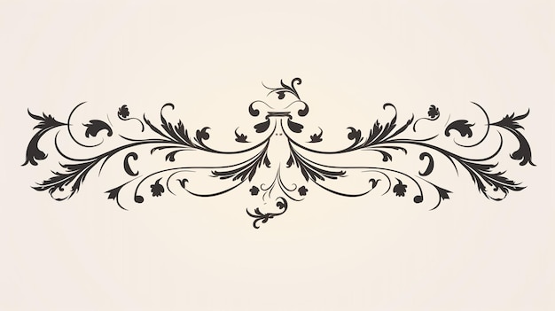 Cornice ornamentale classica elegante bordo calligrafico vintage