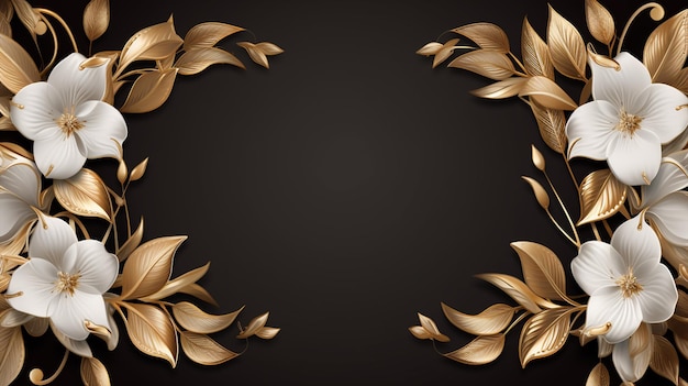 Cornice ornamentale di sfondo classica