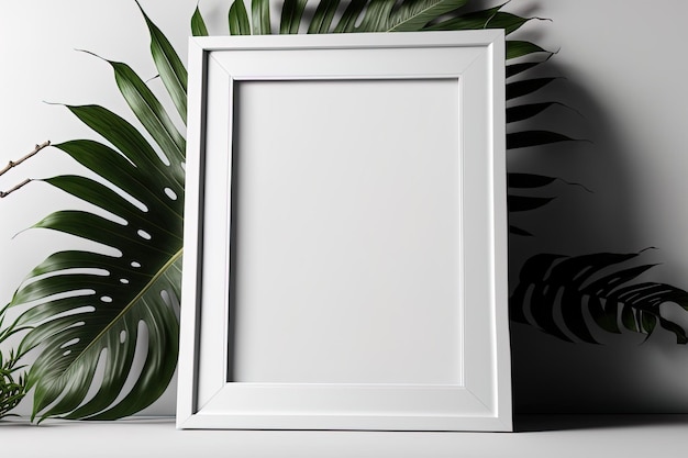 Cornice per foto mockup vuota