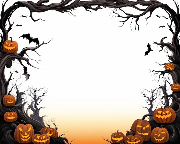 Cornice rettangolare di Halloween