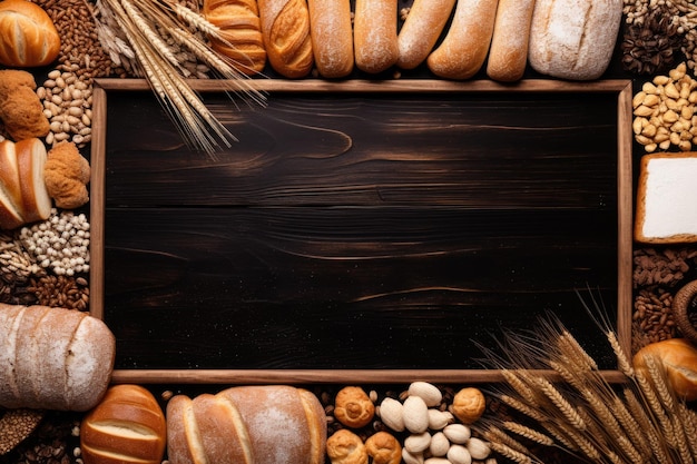Cornici per prodotti a base di pane