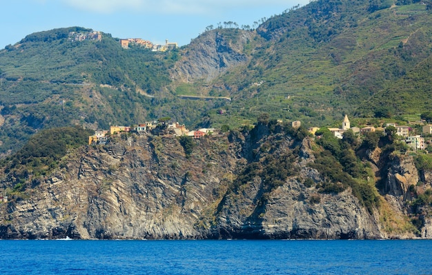 Corniglia dalla nave Cinque Terre