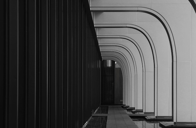 Corridoio vuoto nell'edificio