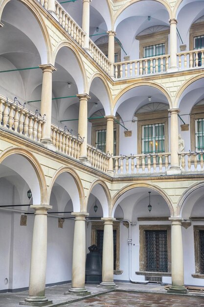 Cortile italiano Palazzo Kornyakta a Lviv Ucraina 1580