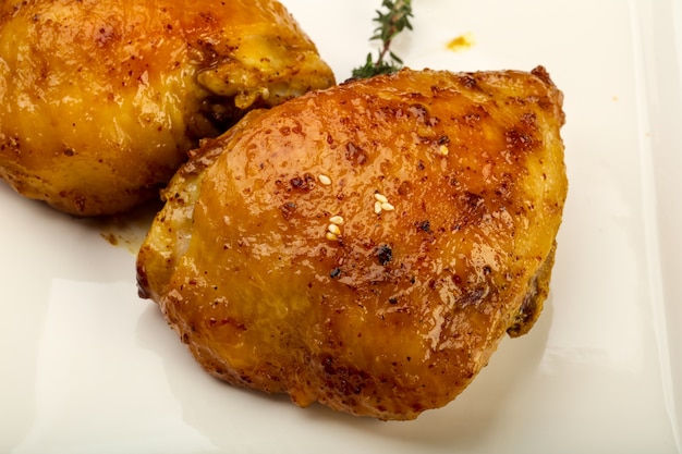 Cosce di pollo arrosto