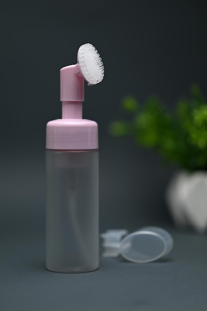 Cosmetici detergente viso dispenser shampoo bellezza bagno schiuma vuoto bottiglie di vetro schiuma