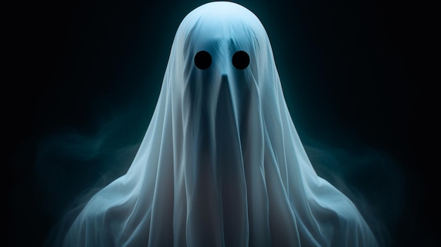 Cosplay 3D White Ghost Avatar per la progettazione di costumi di Halloween