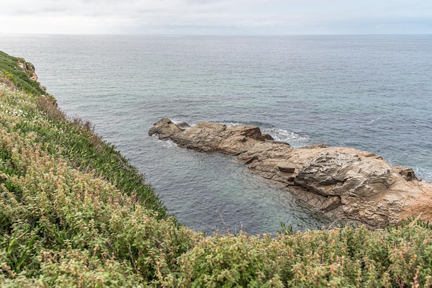 Costa accidentata in Galizia, Spagna