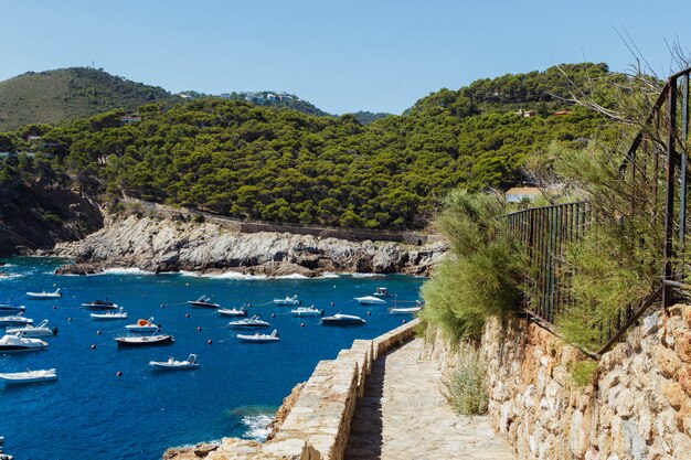 Costa Brava a Girona. Cala Sa Tuna a Begur, Catalogna, Spagna