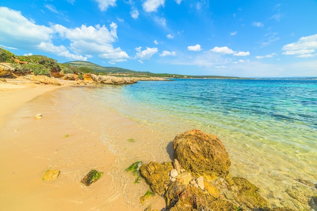 Costa d'oro ad Alghero in Italia