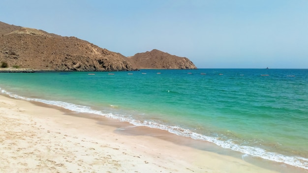 Costa del Golfo Persico. Fujairah. Emirati Arabi Uniti.