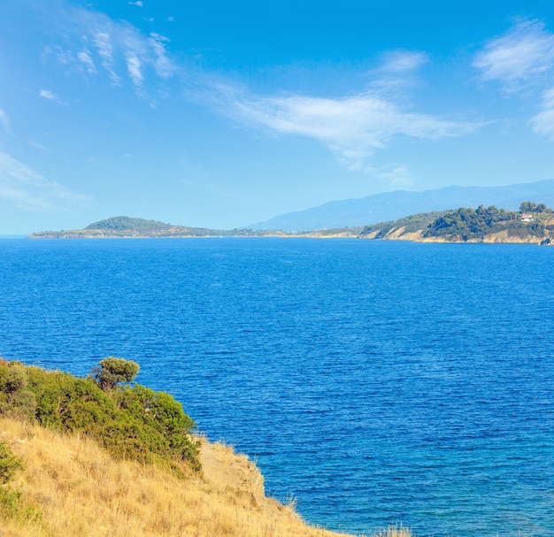 Costa del Mar Egeo Halkidiki Grecia