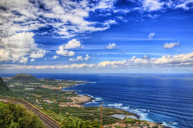 Costa nord-occidentale delle Isole Canarie di Tenerife