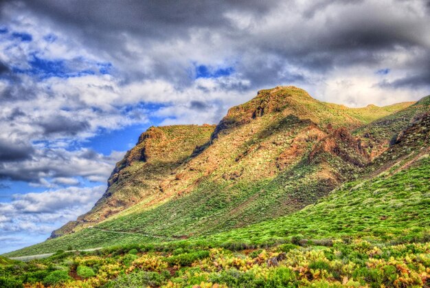 Costa nord-occidentale di Tenerife vicino al Faro di Punto Teno Isole Canarie