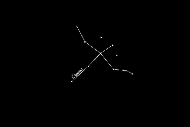 Costellazione del Cigno, Ammasso di stelle, Costellazione del Cigno, Croce del Nord