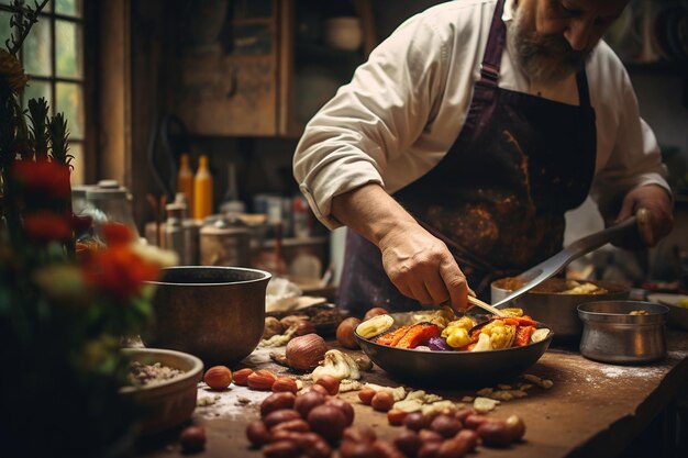 Costruire l'ultimo pozole vegetariano