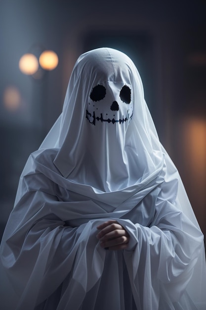 Costume da fantasma di Halloween