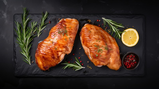 Cotolette di tacchino avvolte in filetto di tacchino pronte da cucinare