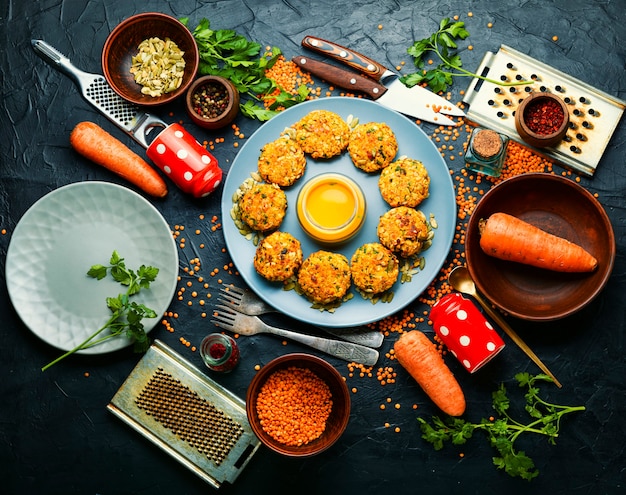 Cotolette di verdure o cotolette vegetariane