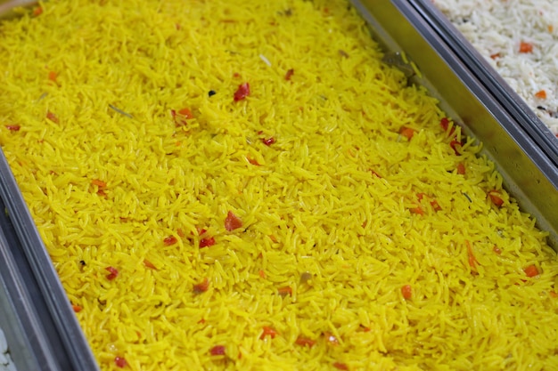 Cottura del riso Kabsa