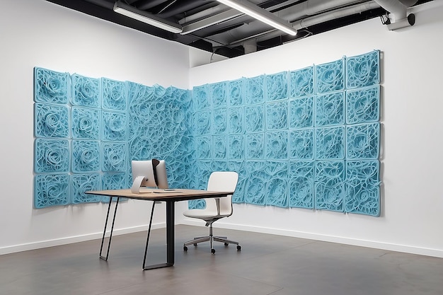 CoWorking Innovation Design Interattivo 3DPrinted Wall Art
