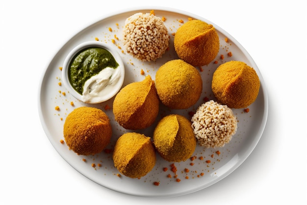 Coxinha Un delizioso cibo di strada brasiliano