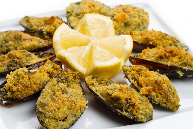 Cozze gratinate