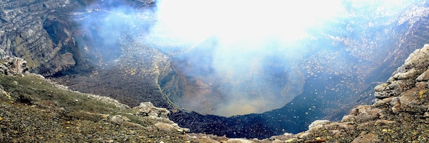 Cratere del vulcano Masaya in Nicaragua