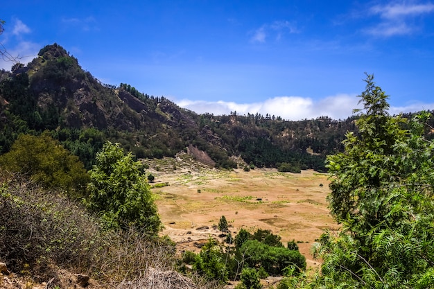 Cratere votano della Cova de Paul nell'isola di Santo Antao, Capo Verde