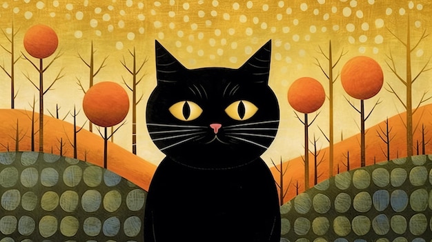 Crea arte in stile gatto Lowell Herrero