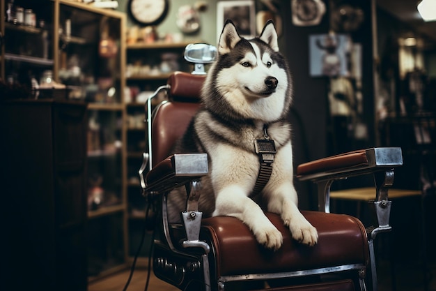 Creare ritratti canini artistici al Dog Barbershop Generative di Ai